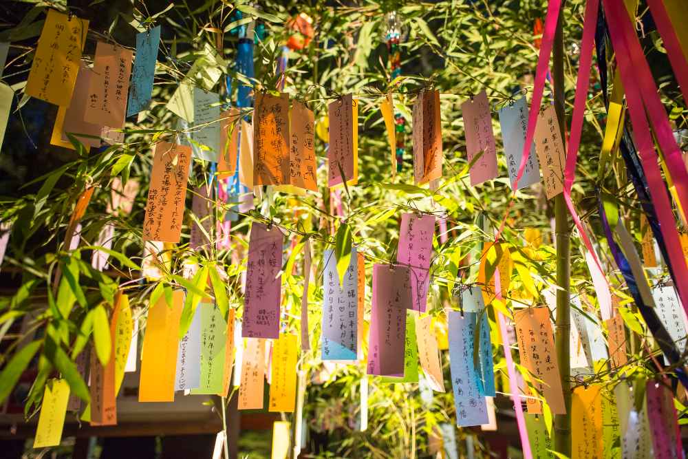tanzaku tanabata a kyoto
